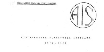 Bibliografia della Slavistica Italiana