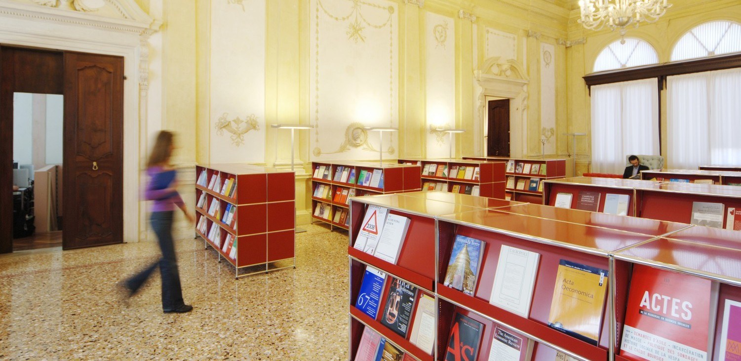 Biblioteca di Geografia, Scienze Economiche e Aziendali ed Emeroteca  di Ca' Borin