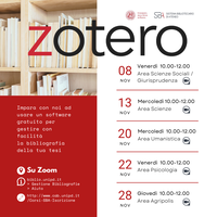 Impara con noi a usare Zotero