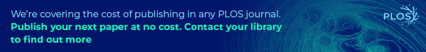 Publish on PLOS at no cost