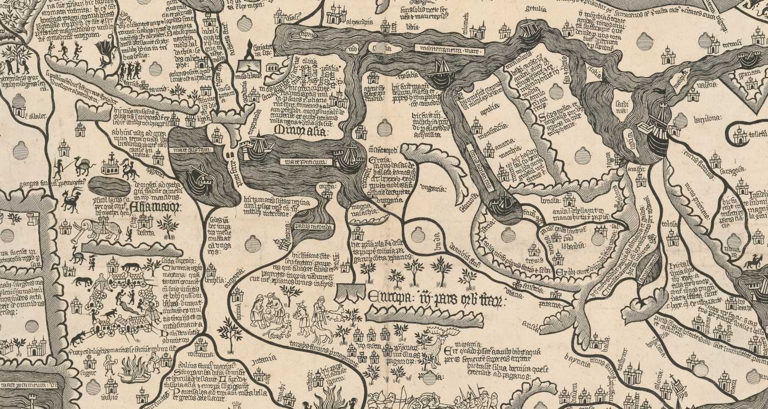 Theatre of the world: atlases in the Geography Library’s collections